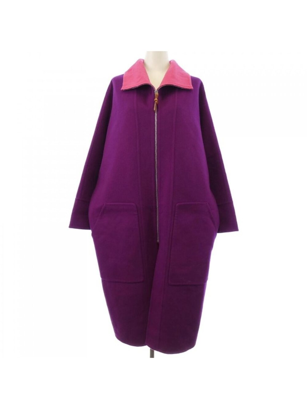 Hermes Coat Purple